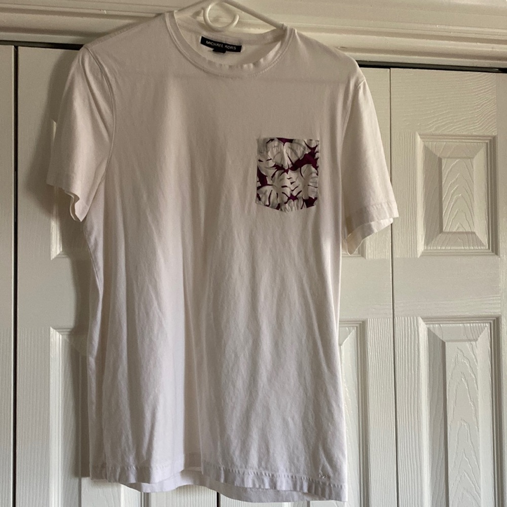 Men’s Michael Kors white t-shirt